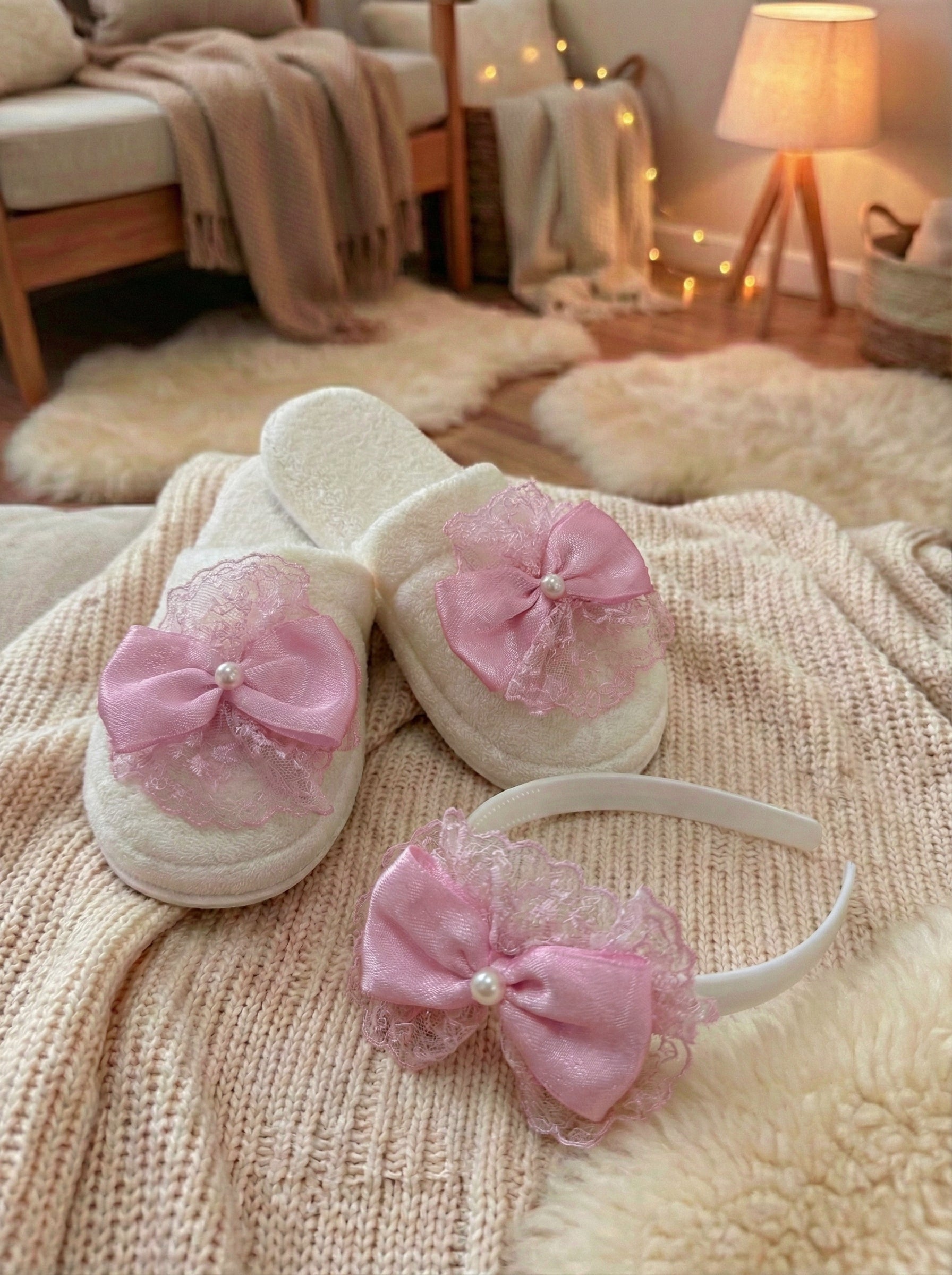 Hamile lohusa pijama ve sabahlık takımı dantel detaylı düğmeli 3'lü 22