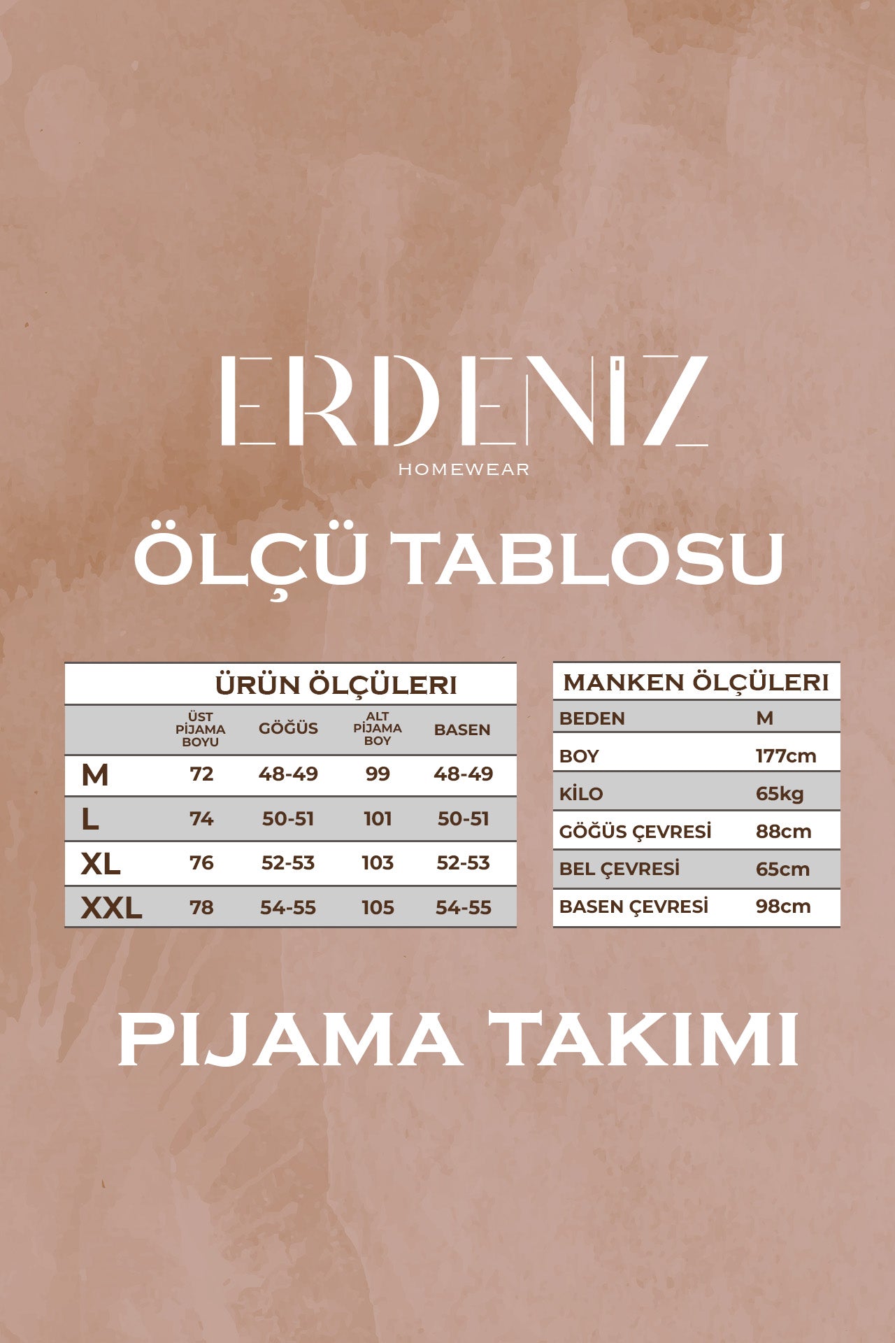 Saten Kadın Pijama Takımı Logolu ve Cepli Çizgili Gecelik Pijama Önü Düğmeli - 0250